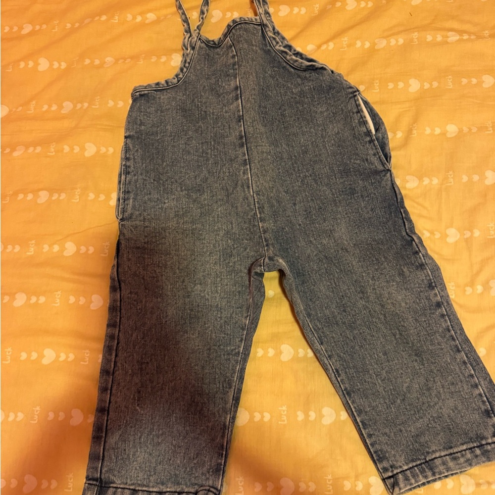 Denim Overalls
